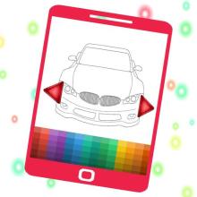 New Cars Coloring Book截图5