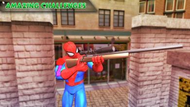 Mountain Sniper Spider Fury Shooter截图2