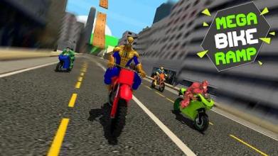 Superhero Furious Drive: Motorcycle Racing截图3