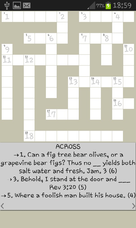 Bible Crossword截图2