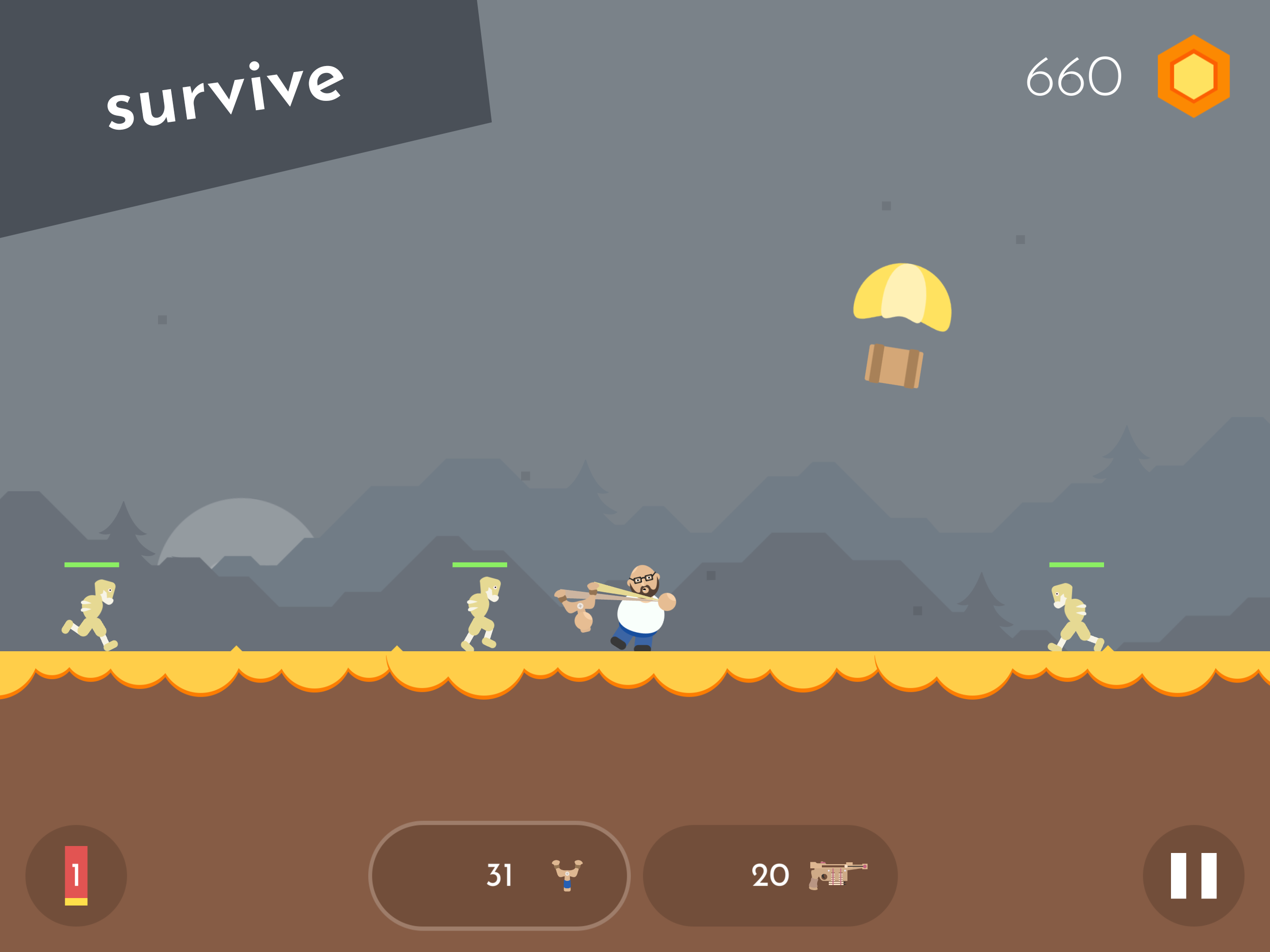 Slingshots vs. Zombies截图5