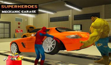 Super Hero Car Mechanic Simulator: Engine Overhaul截图4