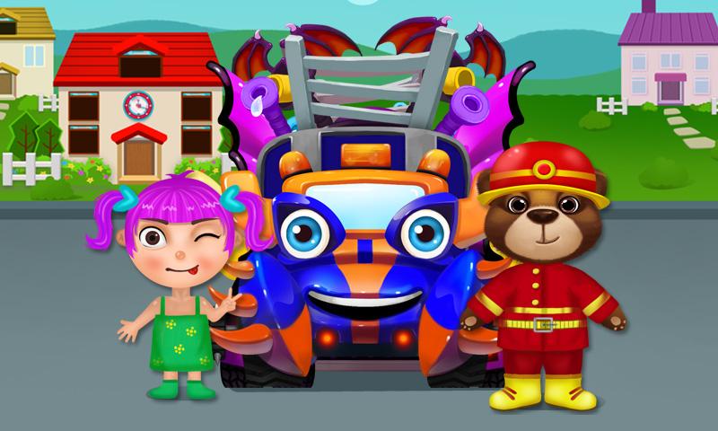 Fire Truck: Animal Rescue Game截图5