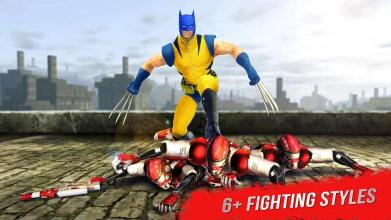 Superhero X Fighting Game截图4