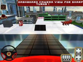 Roof Jumping Car Parking : Crazy Stunts Driving 3d截图2