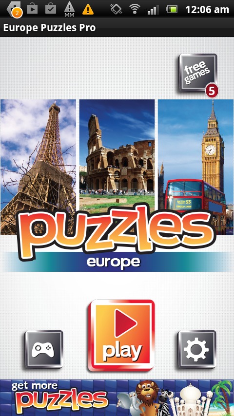 Europe Puzzles截图2