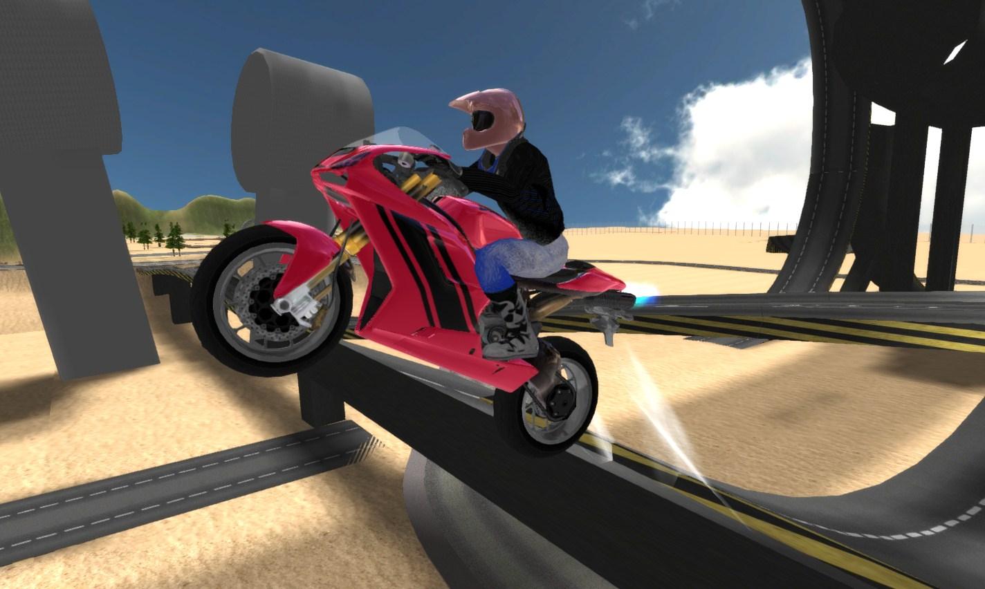 Extreme Bike Race Driving截图5