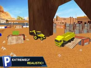 Construction city Truck Parking Simulator Games截图1