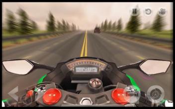 Traffic Moto: Race Highway Rider Simulator Game 3D截图4