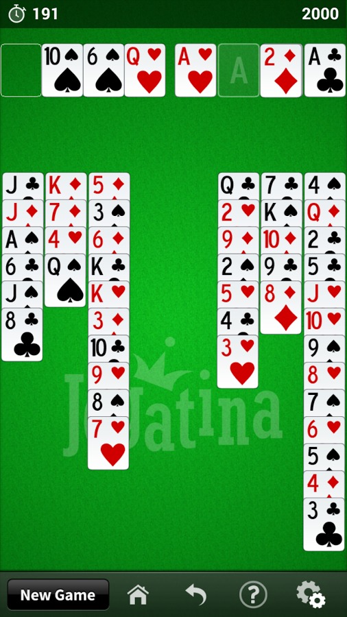 FreeCell Jogatina截图2