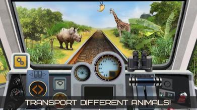 Zoo Train Driving: Animal Transport截图3