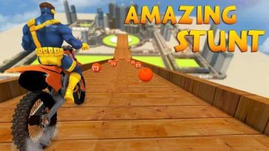 Superhero Furious Drive: Motorcycle Racing截图5