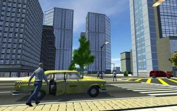 Crazy Taxi Driver - Taxi Sim 2018 Car Driver 3D截图1