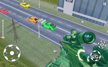 City Highway Sniper Shooter 3D: Shooting Games截图1