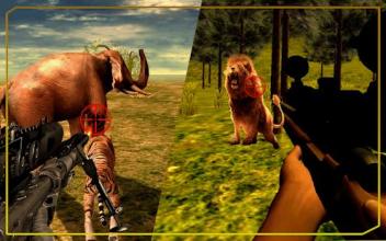 Animal Jungle Hunting Shooter截图3