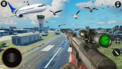 Airport Sniper Birds Hunting - Aviation Shooter 3D截图4