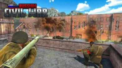 Russian Army Civil War Battlegrounds Survival Game截图4