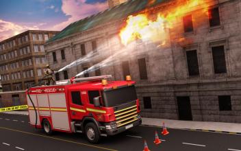 美国城市消防员英雄：救援车超级英雄截图3