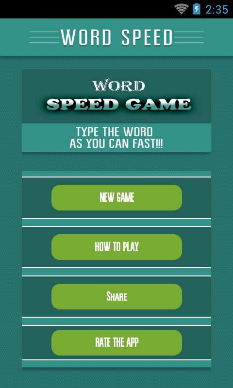 Word Speed Game截图1