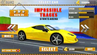 98% Impossible Car Tracks Stunts Driving Simulator截图4