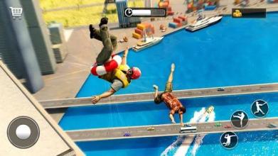 Ragdoll Fall Action Crazy Stunts Adventure截图4