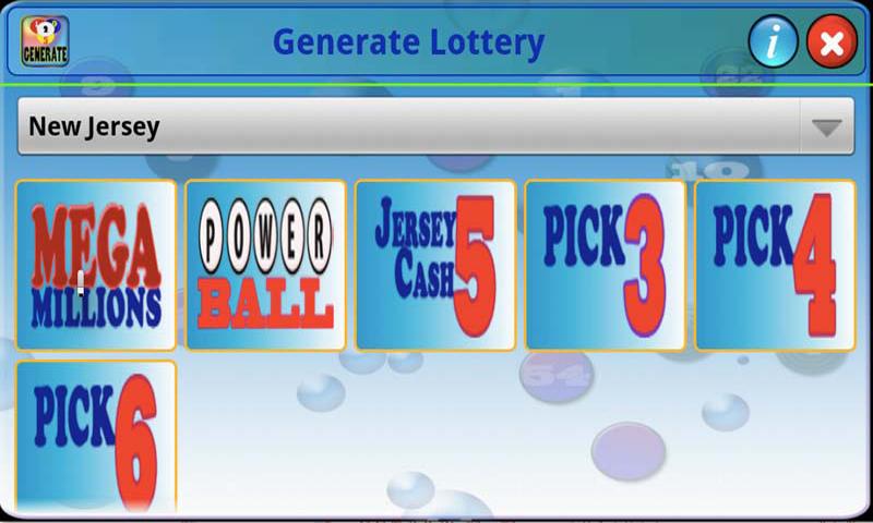 mLottoLuck Lotto Lottery LITE截图1