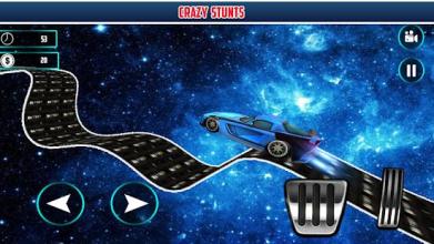 Galaxy Car Stunts: Impossible Car Stunt Racing截图2