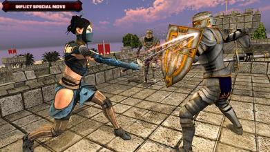 NinjaGirl : Ultimate Ninja Survival War截图2