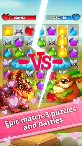 Pet Heroes: Puzzle Adventure截图2