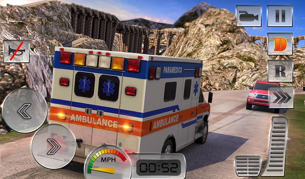 Ambulance Rescue Driving 2016截图2