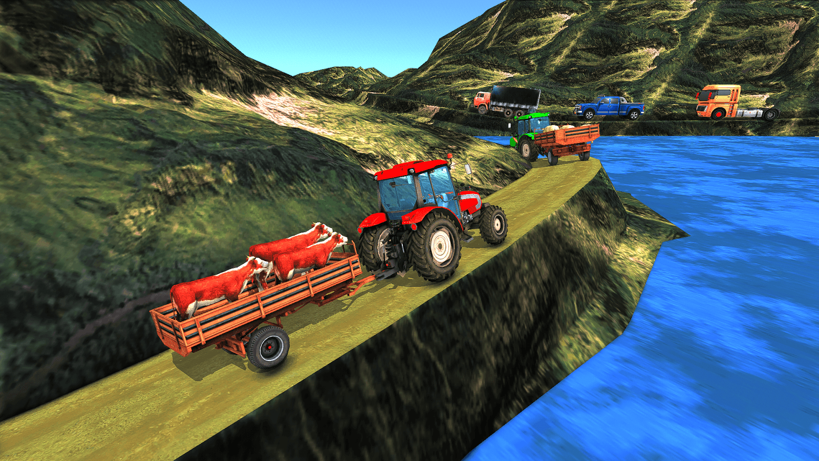 Offroad Tractor Cargo Transport : Farming Sim 2018截图1