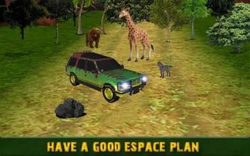 Jungle Safari Survival : Jungle driving game截图2