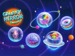 Rainbow Galaxy Mirror Desserts Maker Cooking Games截图4