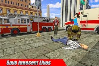 911 Emergency Rescue- Response Simulator Games 3D截图3