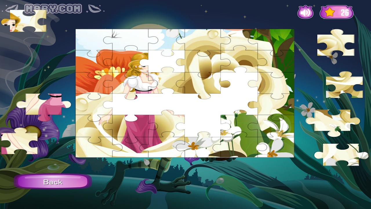 Thumbelina puzzle – 益智游戏截图2