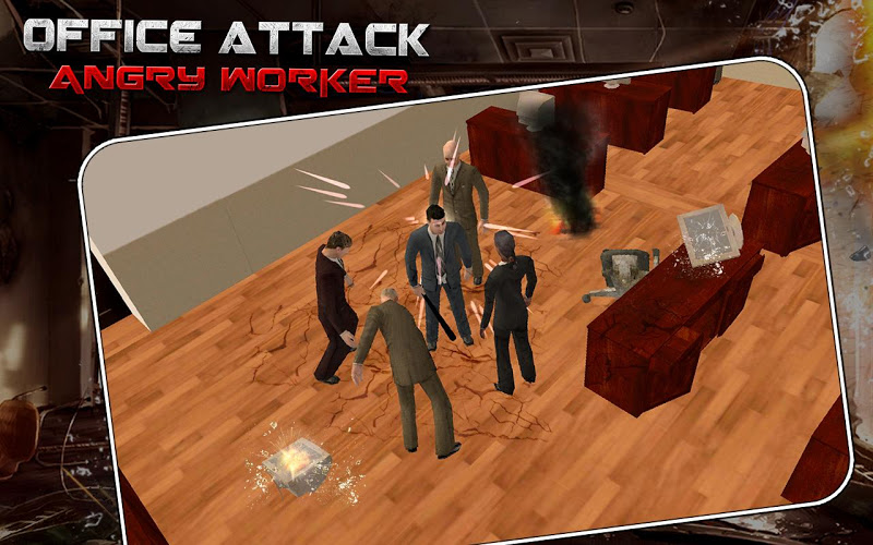 Office Attack : Angry Worker截图4