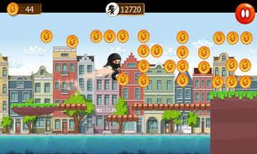 Talking Super Ninja Run Gold截图2