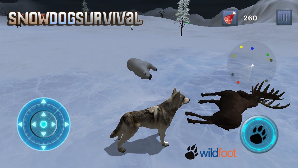 Snow Dog Survival Simulator截图1