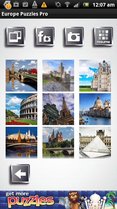 Europe Puzzles截图3