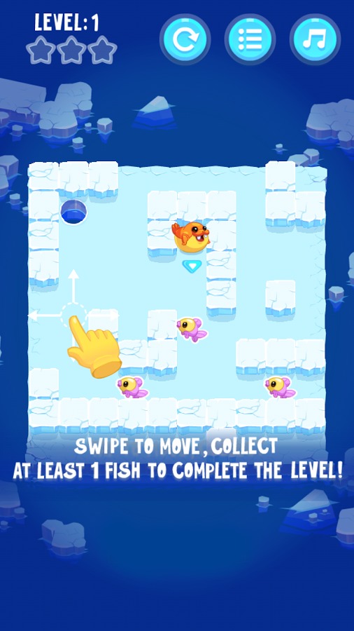 海豹 Sammy the seal: Puzzle game截图1