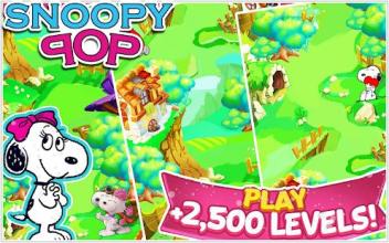 Super Snoopy & Belle Bubble game 2018 Pop截图1