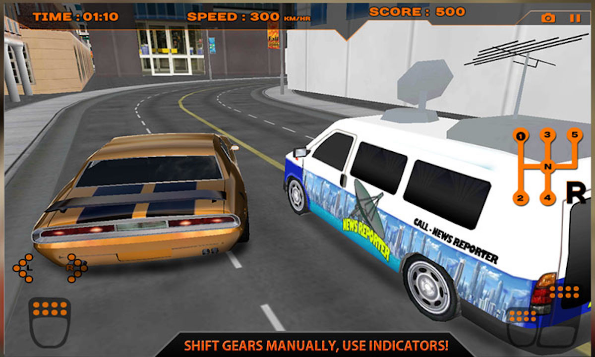 Real Manual Car simulator 3D截图2