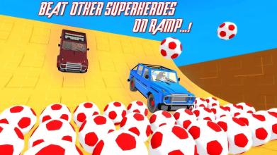 Superheroes Buggy Car Stunts 3d截图2