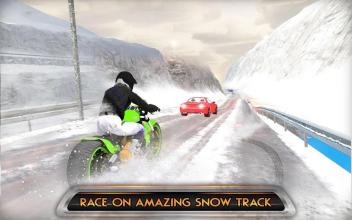 Offroad Snow Bike Racing 2018: Highway Bike Racing截图4