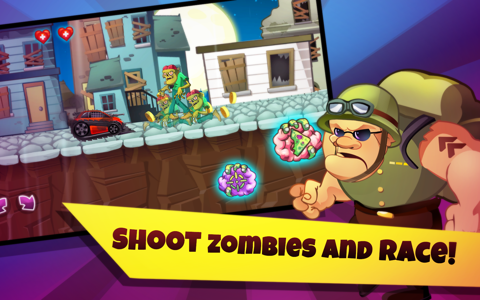 Zombie Shooting Race Adventure截图5