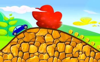 Climb Drive Hill Ride Car Racing Game截图2