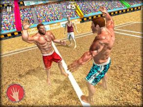 Kabaddi Fighting - Knockout Wrestling Game截图4