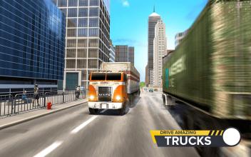 Big Truck Simulator 2018: USA Truckers截图2