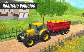Farming Simulator: Cargo Transport Tractor Driving截图2