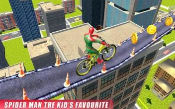 Real Superhero BMX Rider Racing Game截图3